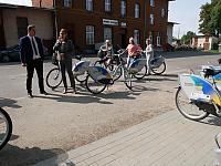 otwarcie drogi rowerowej i Roweru Miejskiego w Tychowie