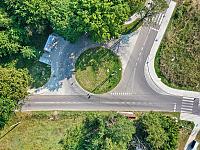 Budowa miejsca przesiadkowego na skrzyżowaniu ulic Na Świdwie i Wschodniej w miejscowości Łęgi