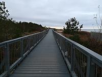 Budowa kładki przyrodniczej na wydmie zachodniej w Darłowie