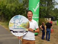 Pierwszy oficjalny przejazd tą trasą na odcinku Gryfino – Trzcińsko-Zdrój