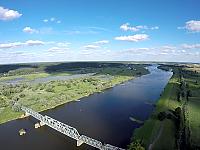 Cedynia otwiera się na rowerowych turystów Na zdjęciu: ost w Siekierkach i okolice, gdzie powstanie nowa trasa rowerowa