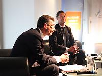 Marszałek Olgierd Geblewicz i Dyrektor Generalny DG Regio Marc Lemaitre