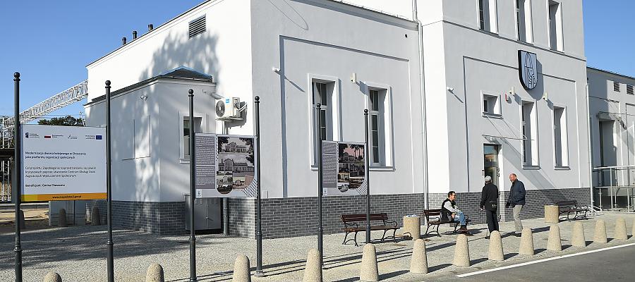 Społeczna rewitalizacja dworca PKP w Choszcznie. Fot. Urząd Miejski w Choszcznie