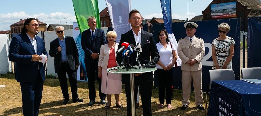 Marszałek Województwa Zachodniopomorskiego Olgierd Geblewicz na zdjęciu: Marszałek Województwa Zachodniopomorskiego Olgierd Geblewicz