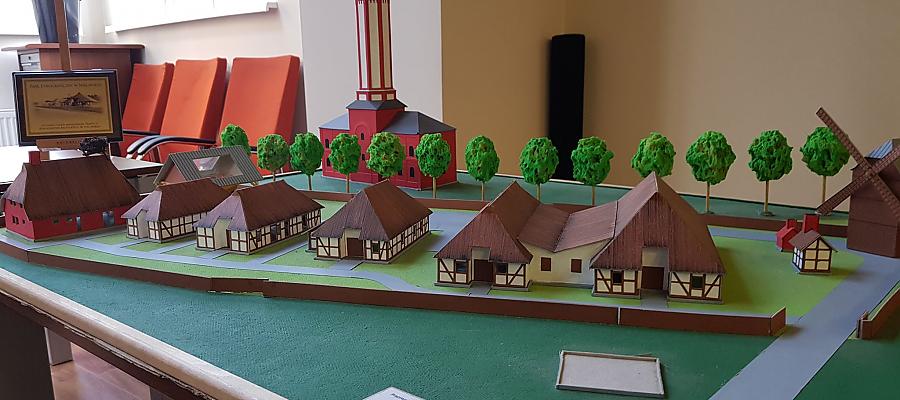 Makieta przyszłego Parku Etnograficznego w Niechorzu Makieta przyszłego Parku Etnograficznego w Niechorzu