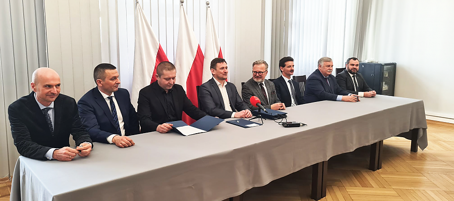 Podpisanie listu intencyjnego w Darłowie. Podpisanie listu intencyjnego w Darłowie.