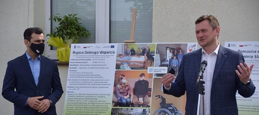 Usługi społeczne zmieniają gminę Sławno