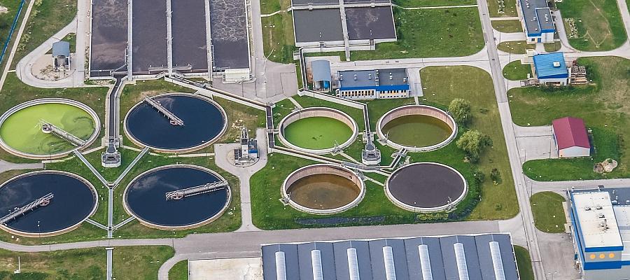 Na zdjęciu: Oczyszczalnia ścieków